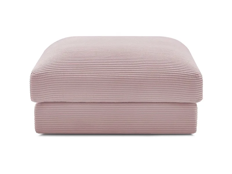 Sitzsack BOBOCHIC LEONARD 86x86x43cm cord-stoff violett