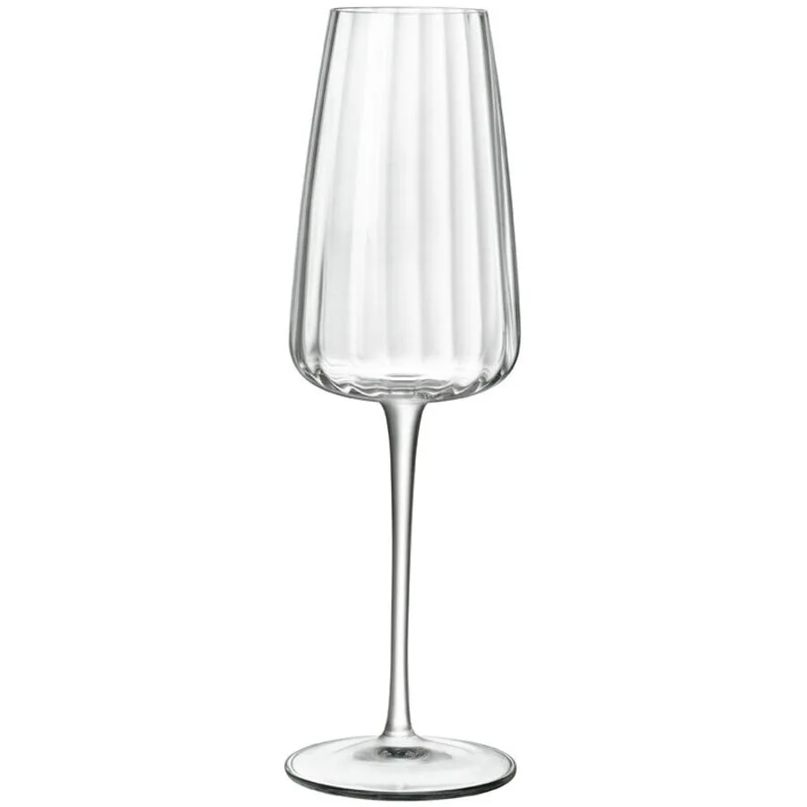 BORMIOLI LUIGI Champagnergläser-Set Optica - Farbe: transparent - Material: Glas