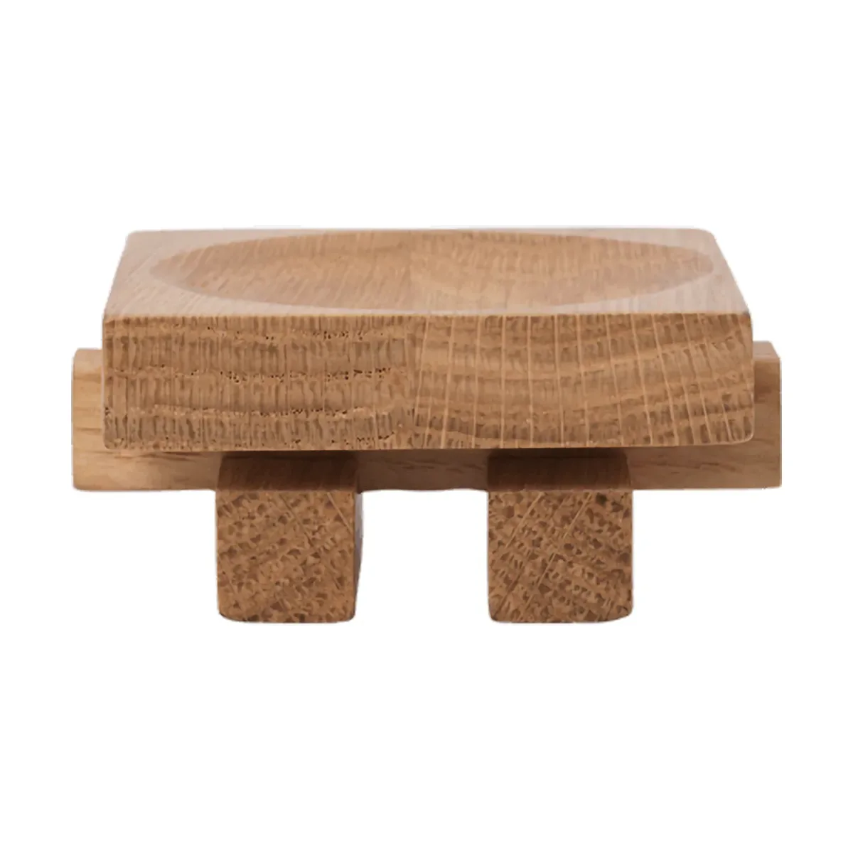 Ferm Living Moku Tablett Unbehandelte Eiche, 7x8 cm