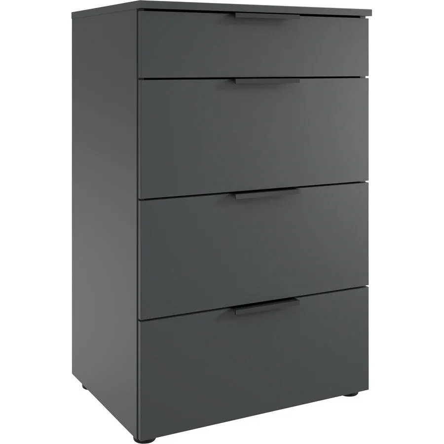 Kommode Sanko graphit Holzwerkstoff B 54 H 84 cm