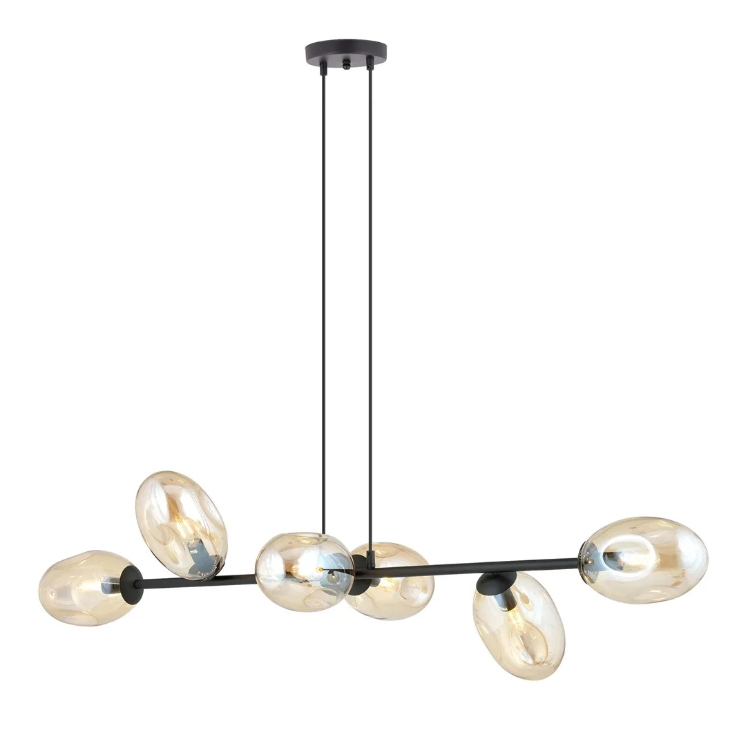 Emibig Lighting - Pandora 120cm - Taklampa - Amber