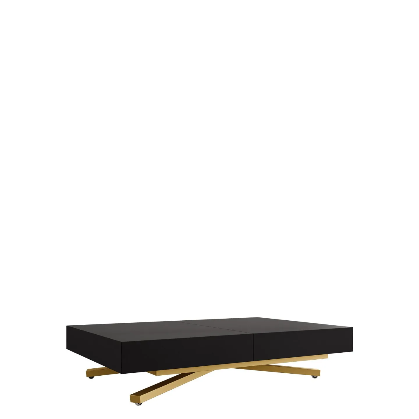 Avendi Soffbord 120 cm - Guld, svart