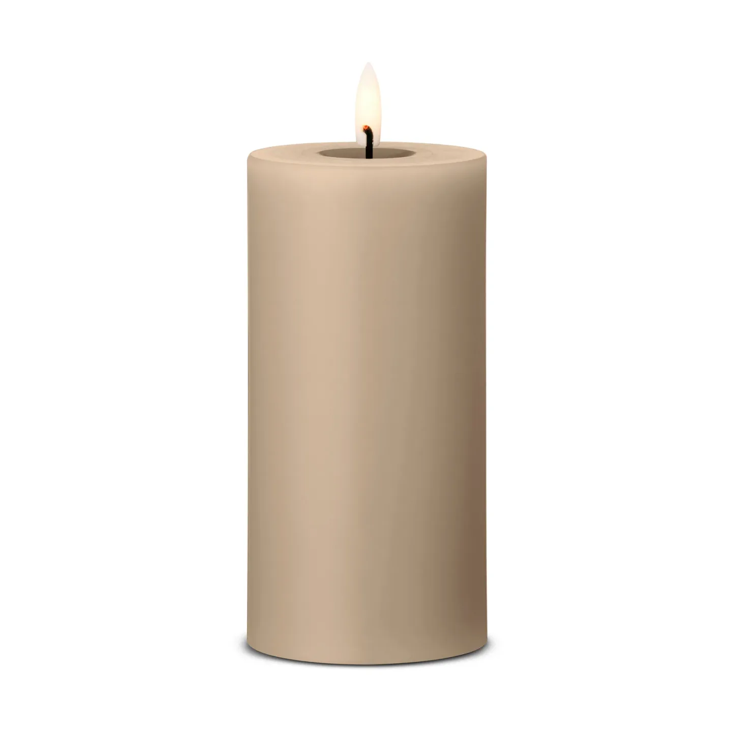 ester & erik ester & erik Blockkerze LED 18 Nougat Note, 15cm