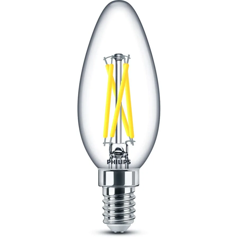 Leuchtmittel Philips Glas E14 1.8 W - Farbe: klar - LED - Lichtfarbe: Extra warmweiss - LED Leuchtmittel