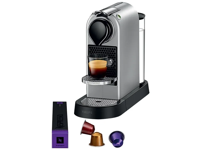 KRUPS NESPRESSO Kapselkaffeemaschine NEW CITIZ XN741B.CH