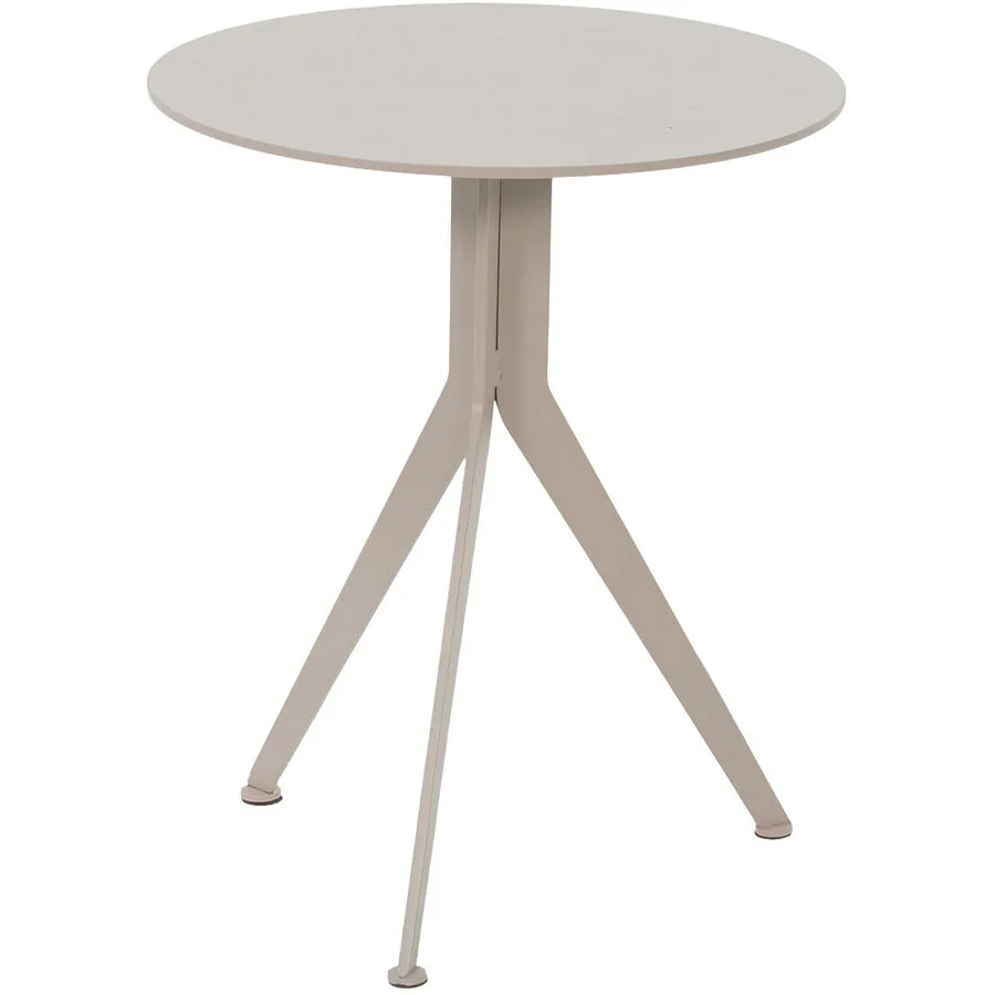 Spinder Design Beistelltisch Hesta Taupe Stahl B 38 H 45 cm