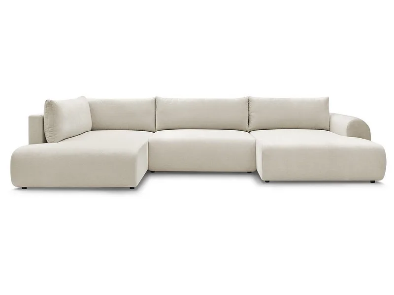 Wohnlandschaft BOBOCHIC LUCIEN Stoff beige