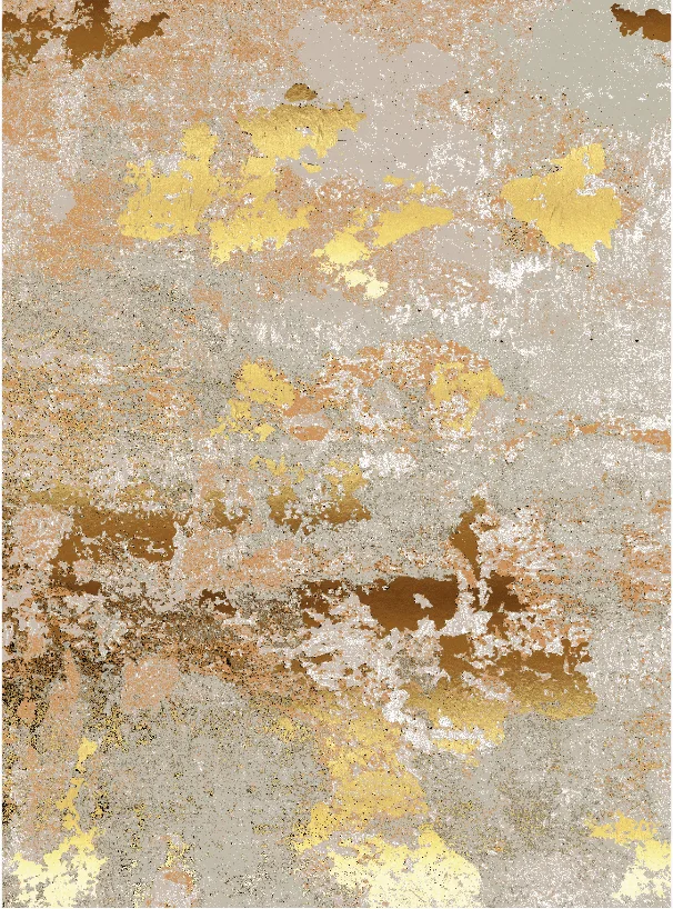 Wilton-teppe - Elena (beige/gull) (Størrelse: 130 x 190 cm)