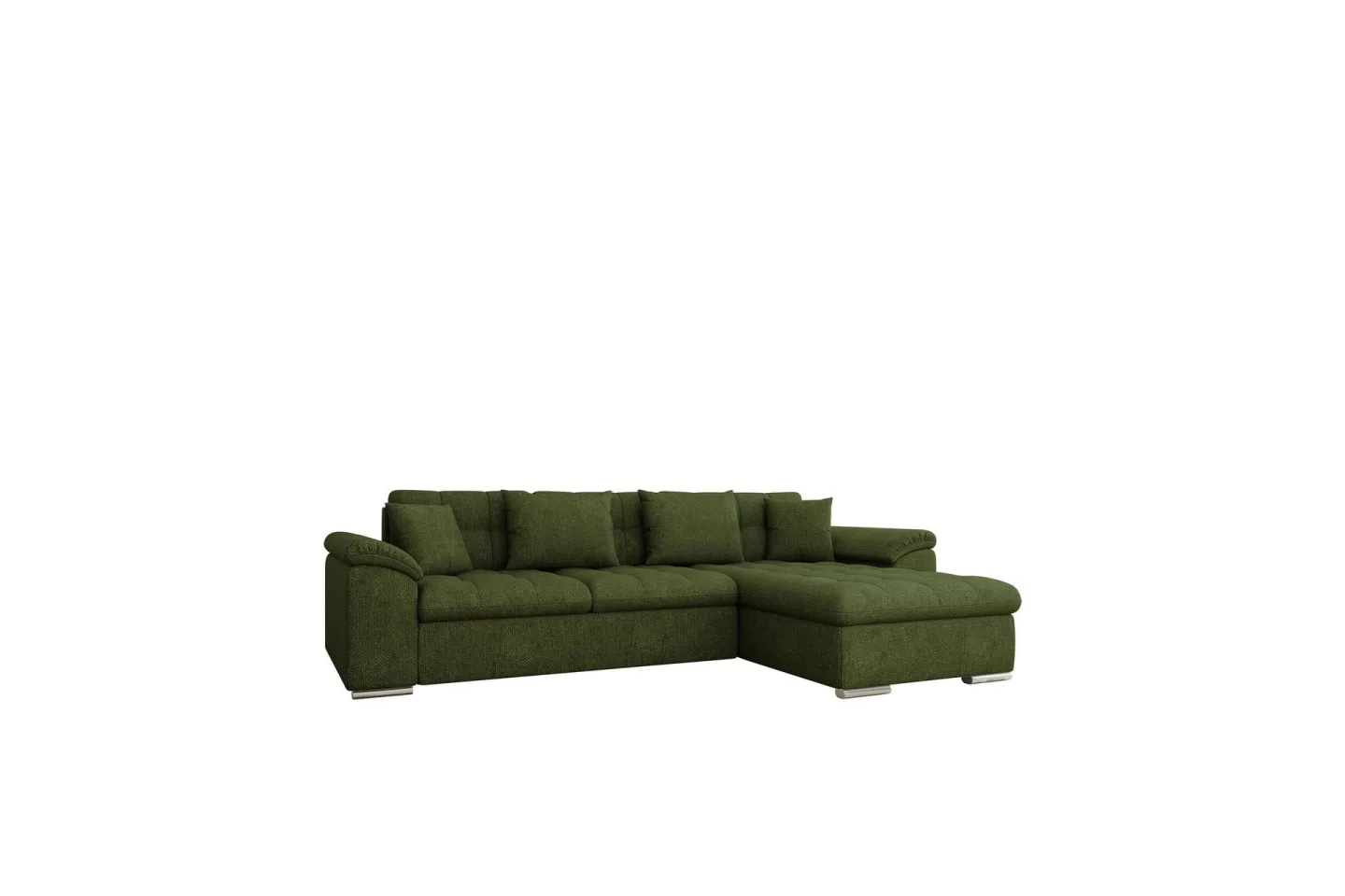 Camior Soffa med Divan 3-sits - Grön