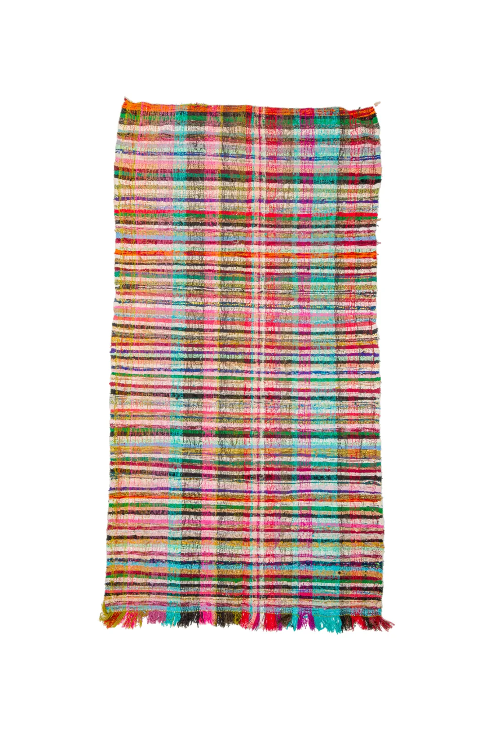 Marokkansk Boucherouite-teppe 160 x 300 cm (Størrelse: 160 x 300 cm)