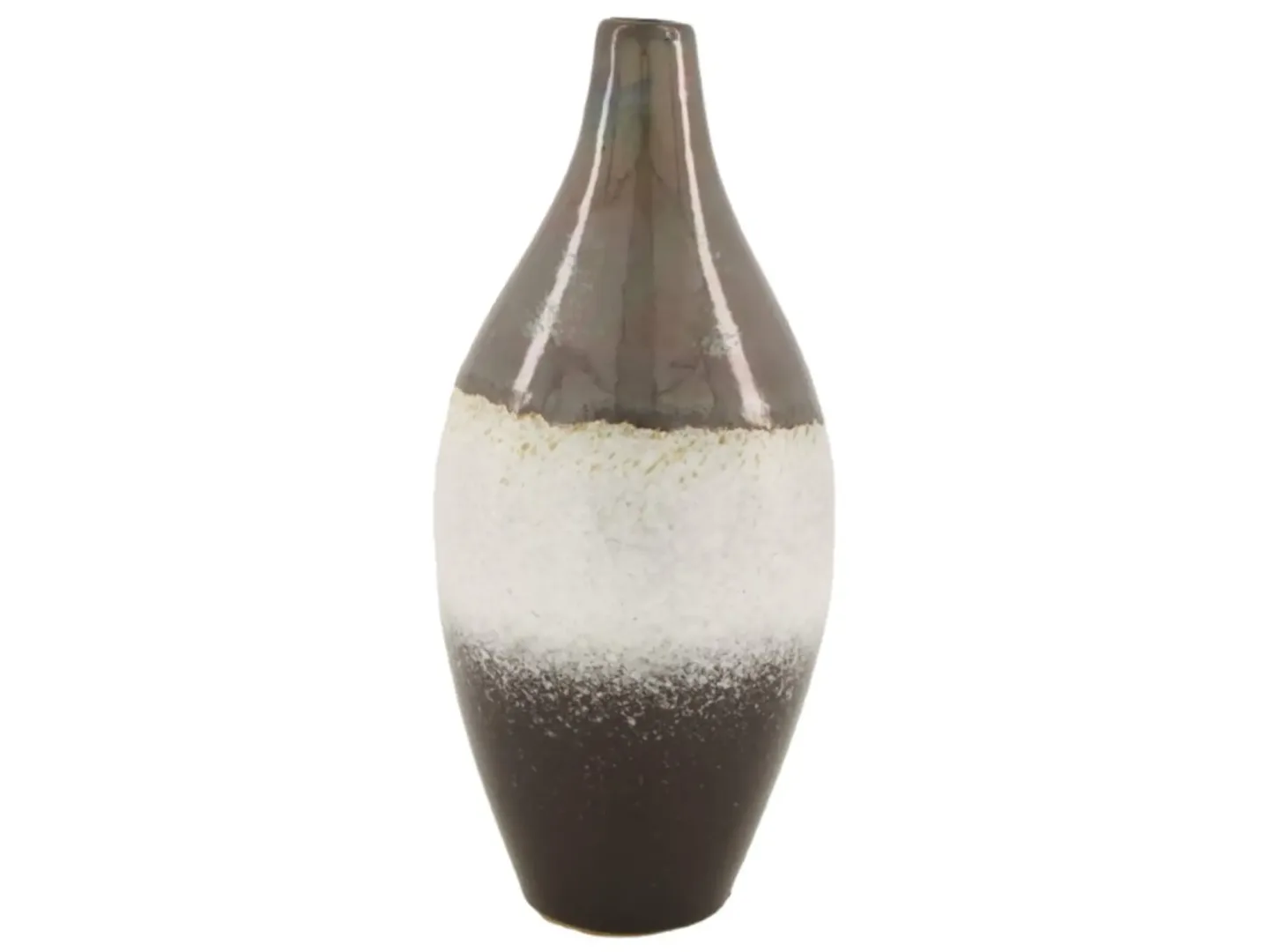 Dijk Vase Keramik Hellblau-Grau H: 27 cm | Schubiger Möbel