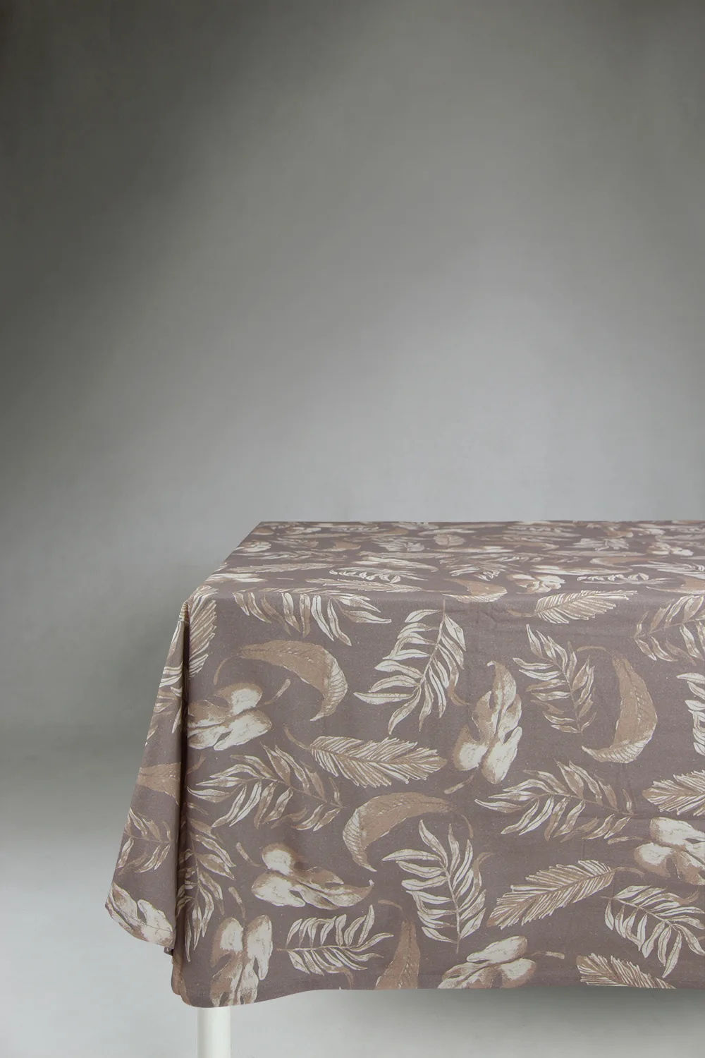 Dukar - Bomullsduk Lowe (beige) (Størrelse: 140 x 250 cm)