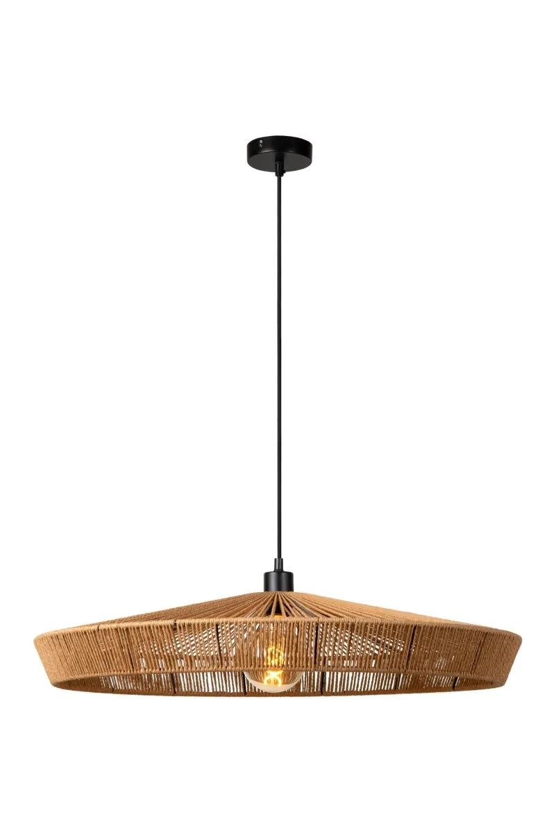 Lucide - Yunkai Ø70 - Taklampa - Natur
