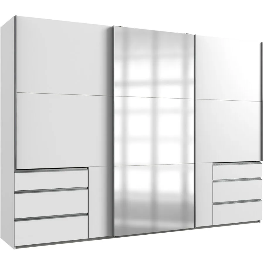 Kleiderschrank Sanko weiss Holzwerkstoff B 300 cm