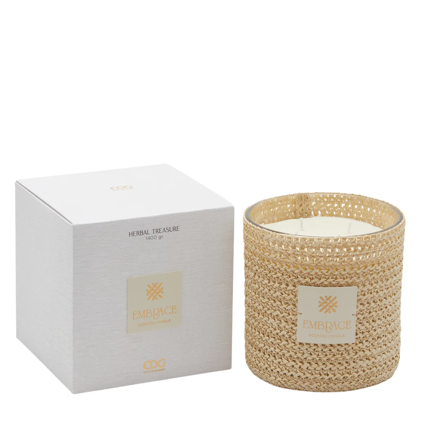 Edg Duftkerze Herbal Treasure H: 16 cm | Schubiger Möbel
