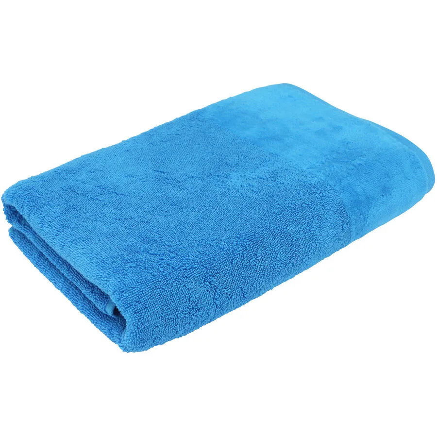 Living Home Duschtuch Softfeel blue Baumwolle