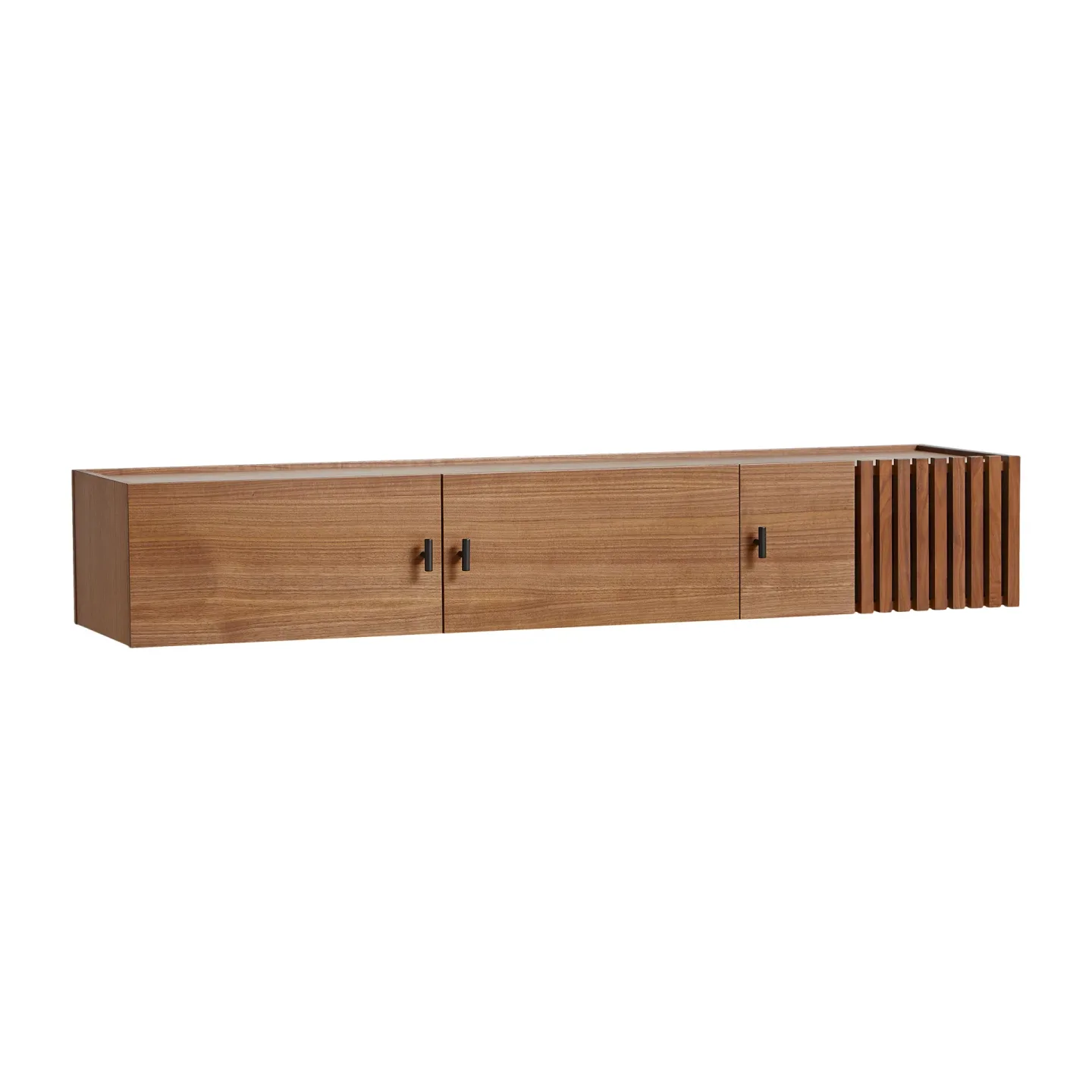 Woud Array sideboard väggmonterad 150 cm Valnöt