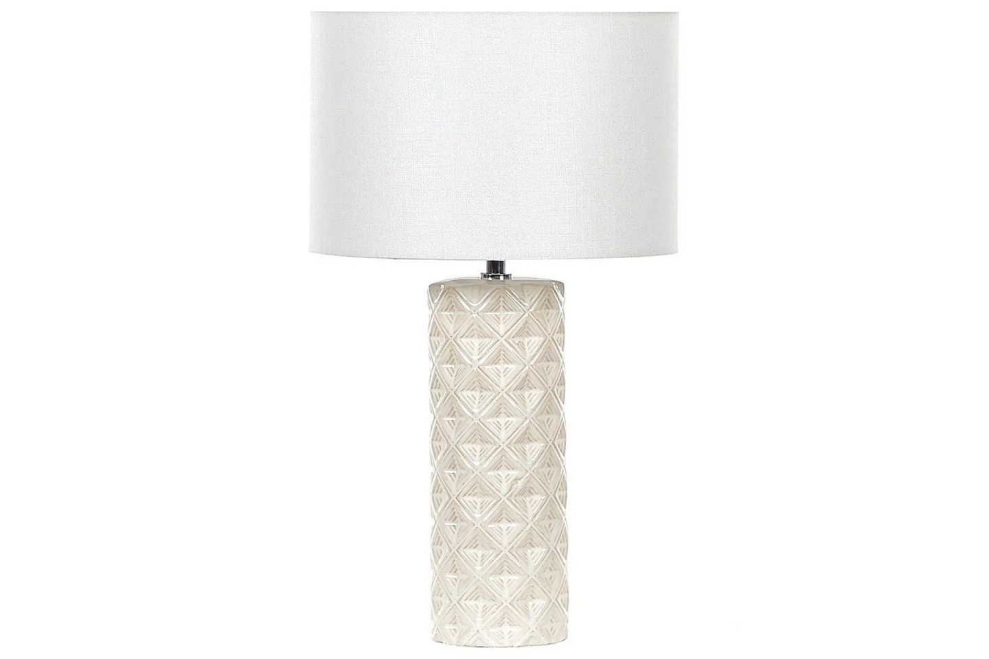 Dragonera Bordslampa 49 cm E27 - Beige/Vit