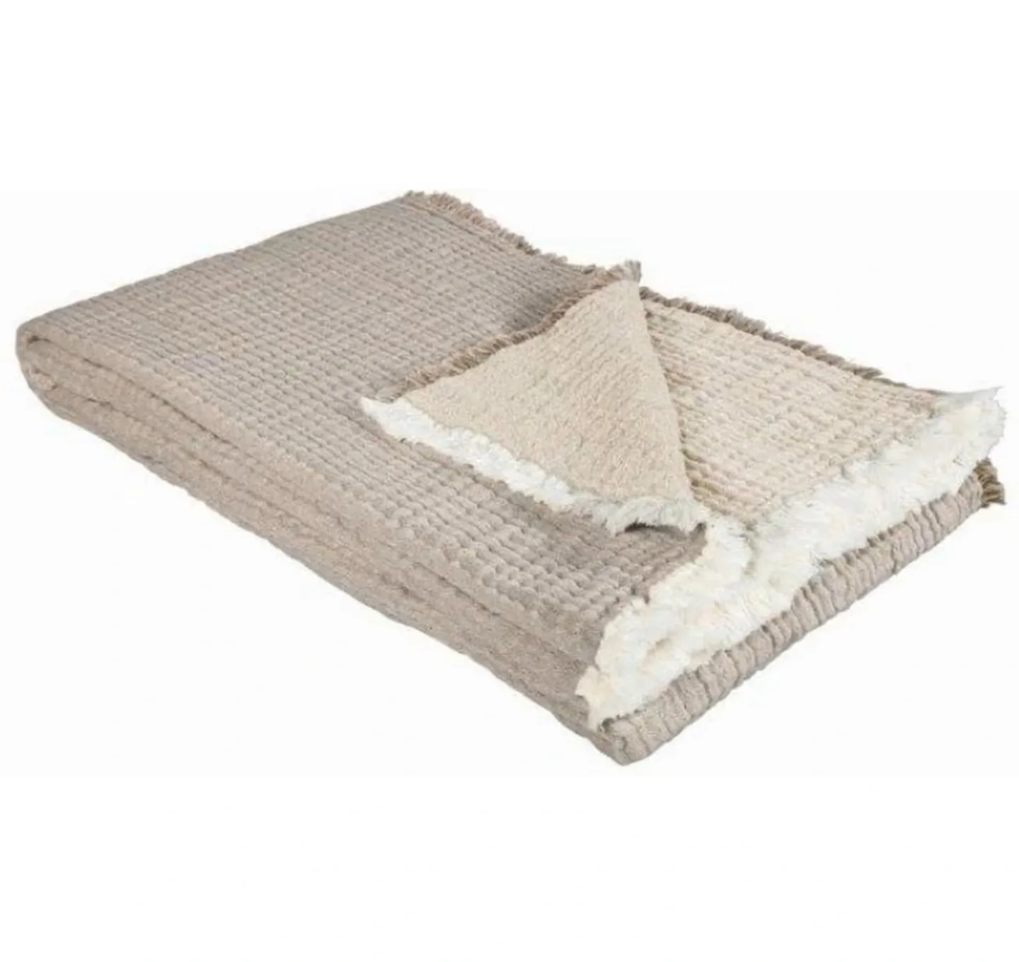 Eskitex AG Plaid Nora 130x200 cm Braun | Schubiger Möbel