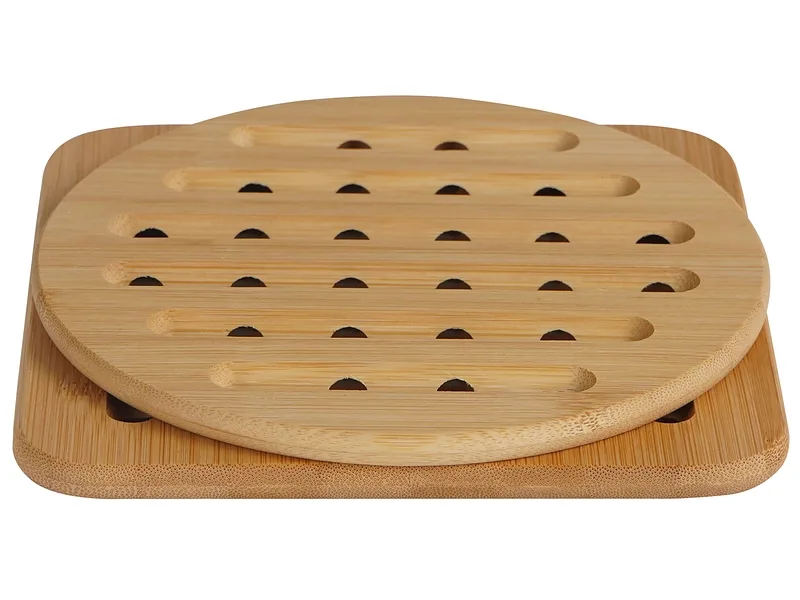 Plattenuntersatz KAA Bambus natürliches holz