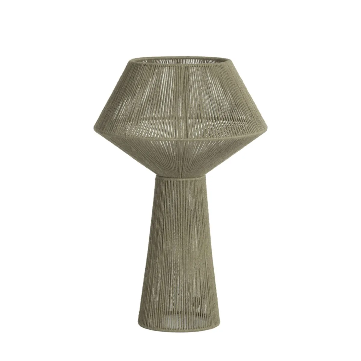 Light & Living - Fugia 57cm - Bordslampa - Grön