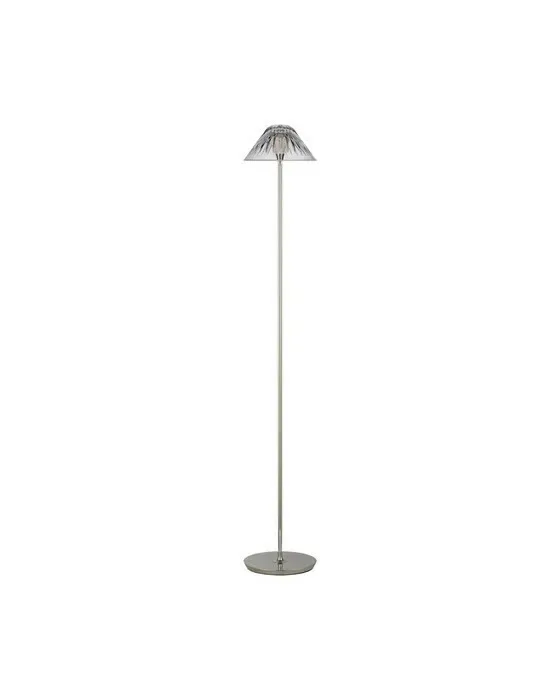 Blaze 55" Floor Lamp Polished Nickel