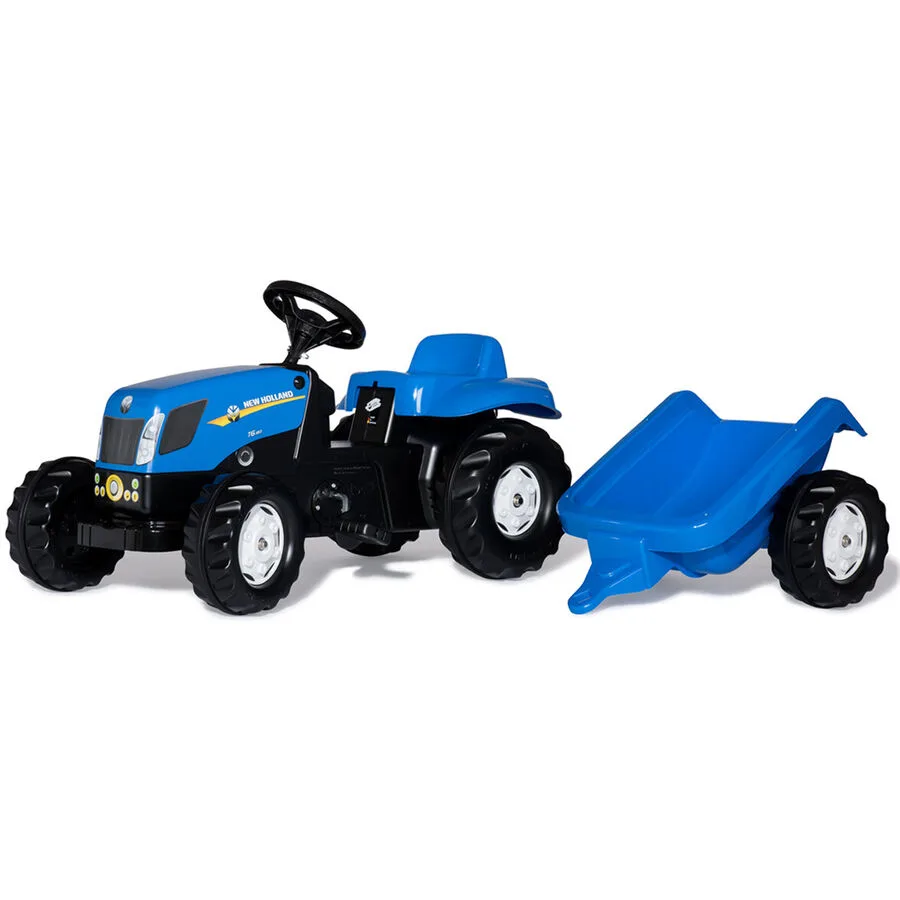RollyKid New Holland Rolly Toys Blau Kunststoff - Farbe: Blau/Schwarz