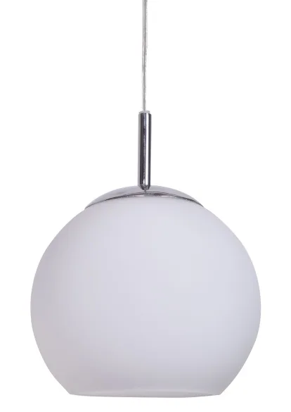 Nordic Lighting - Globi Ø15 - Fönsterlampa - Krom/vit