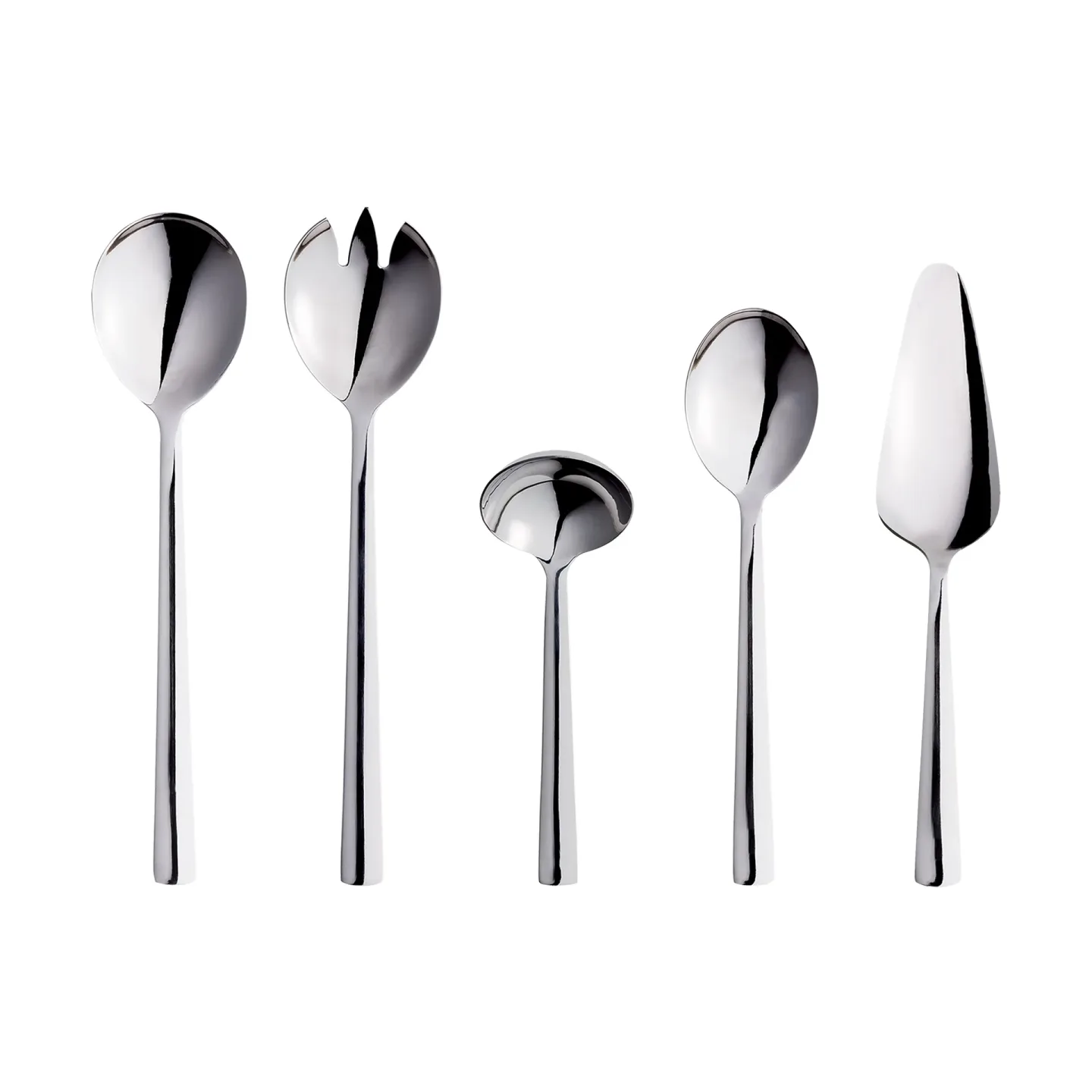 Aida Raw Servierbesteck 5 Teile Silver