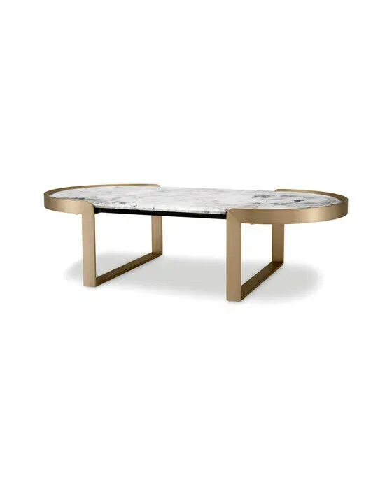 Fabio Coffee Table Brushed Brass