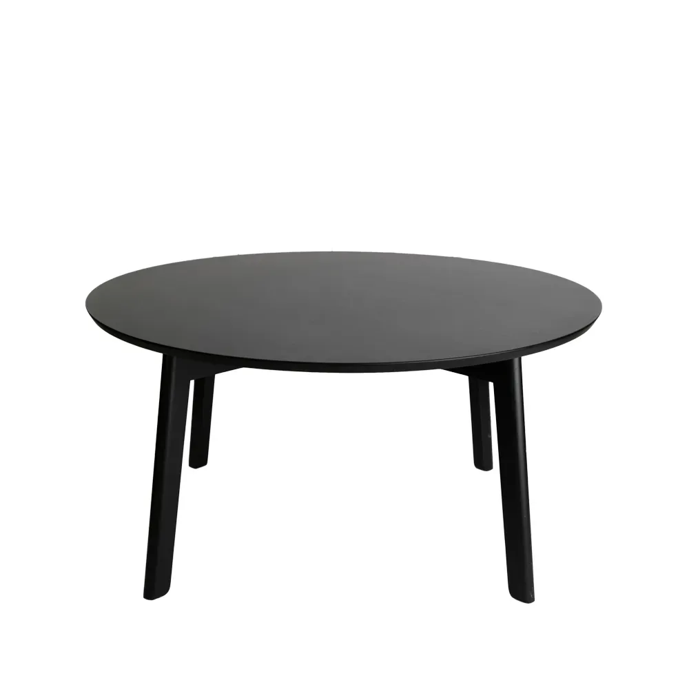 Fogia Area Couchtisch Esche schwarz gebeizt, ø80 h.39cm