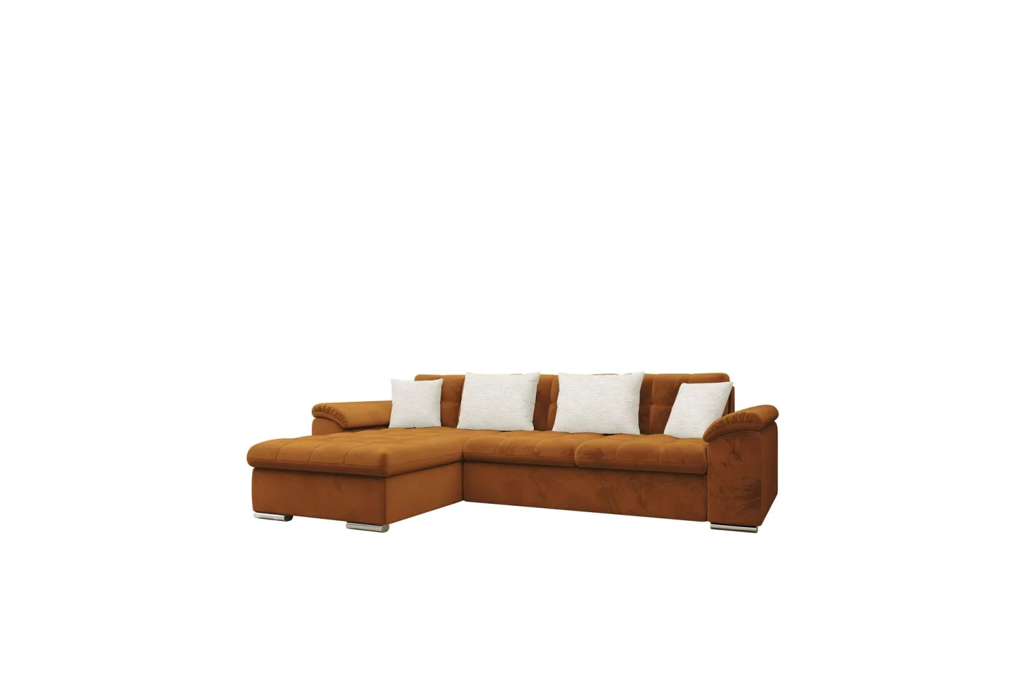 Camior Bäddsoffa med Divan 3-sits - Orange