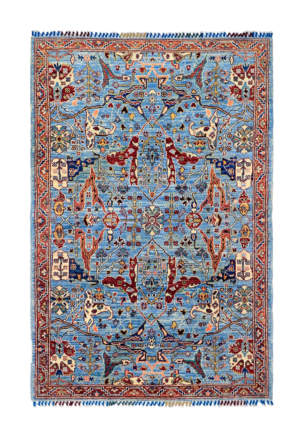 Orientalsk Teppe - Chaman Rug Hand Knotted - 118 x 183 cm (Størrelse: 118 x 183 cm)