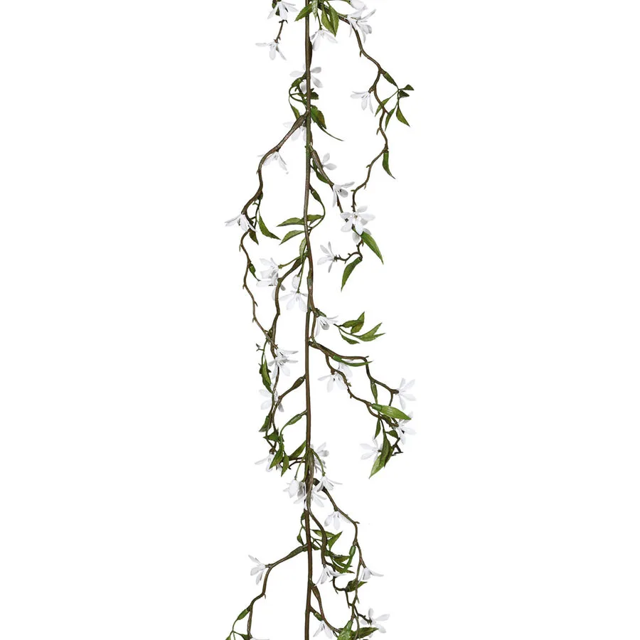 Girlande Country Weiss Kunststoff 180 cm