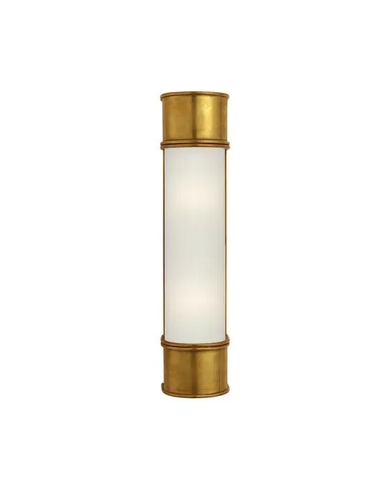 Oxford 18" Bath Sconce Antique-Burnished Brass