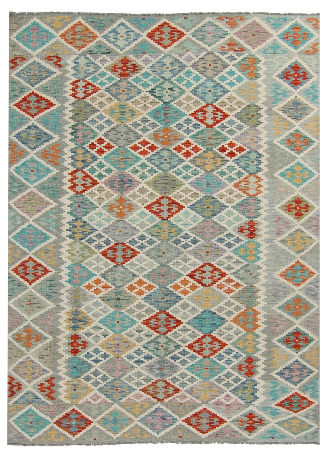 Orientalsk kelimteppe 240 x 176 cm (Størrelse: 240 x 176 cm)