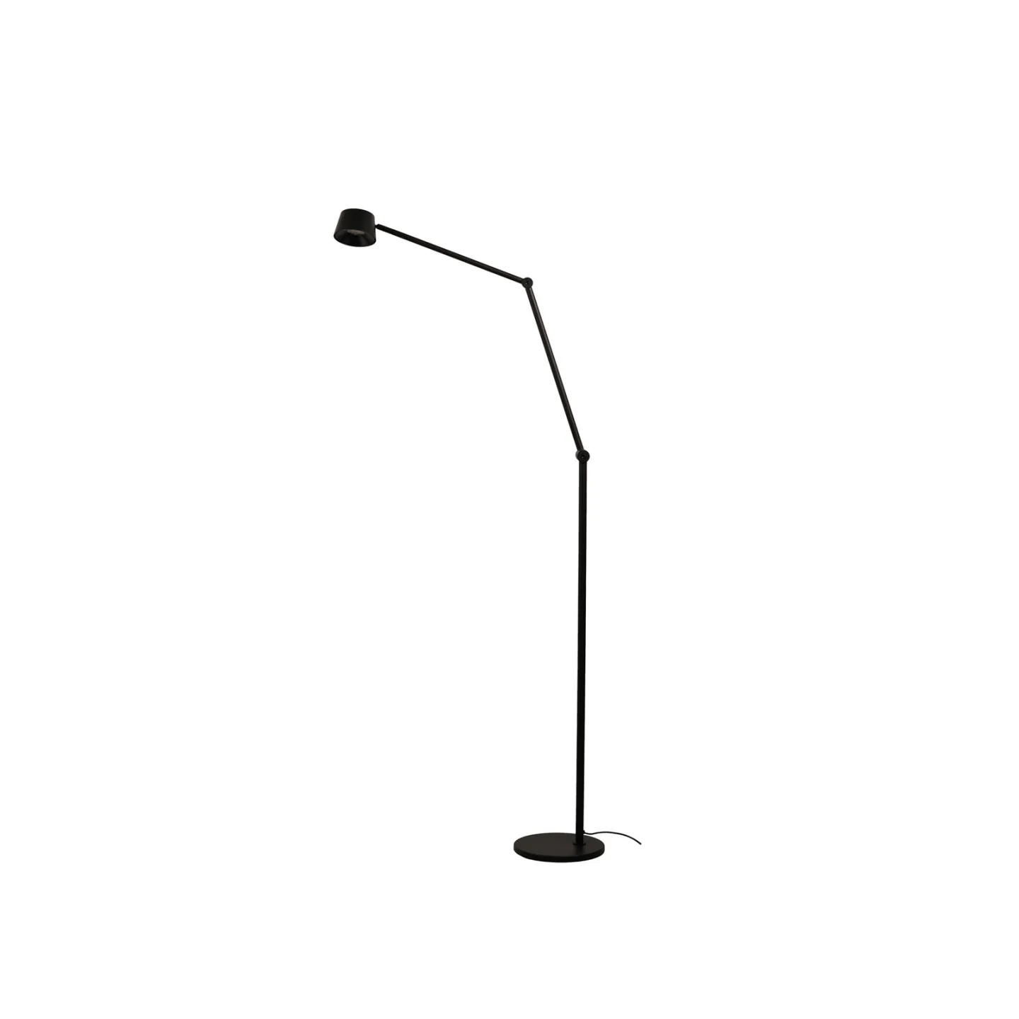 Direction F2 LED-golvlampa, svart, höjd 130 cm - Antidark - Vardagsrum - Modern - Metall - Med en ljuskälla