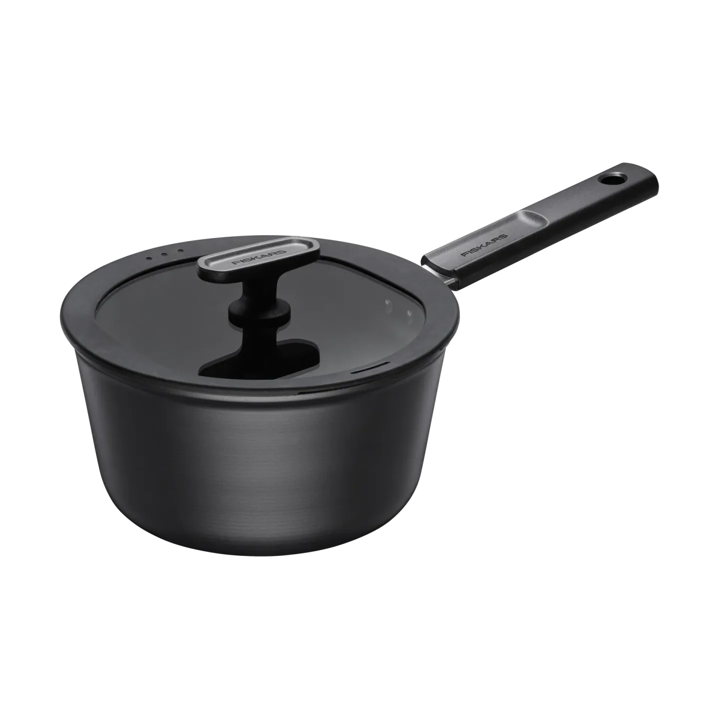 Fiskars Hard Face Kochtopf mit Deckel Ceratec Superior 2,5 L