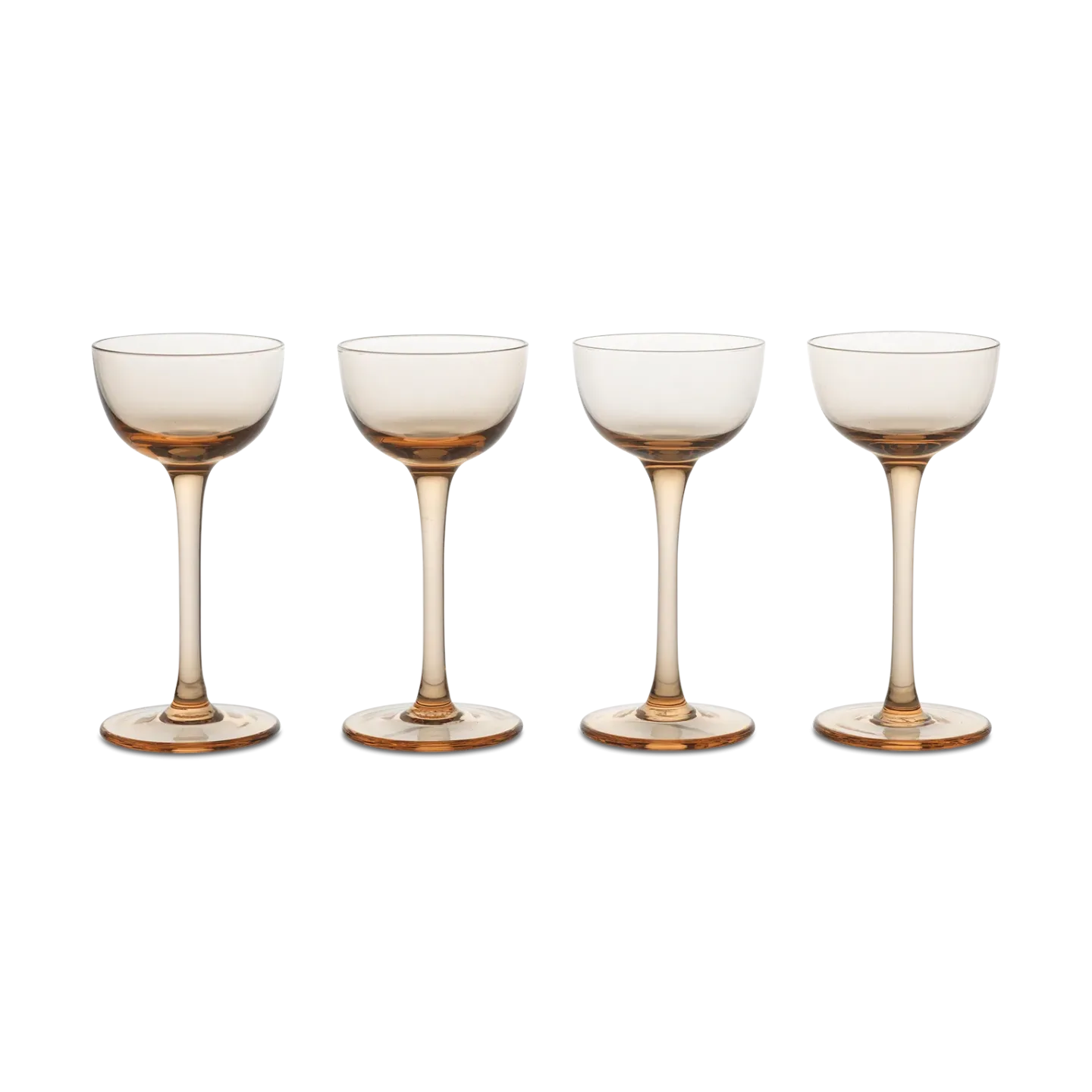 Ferm Living Host Likörglas 4er-Pack Blush