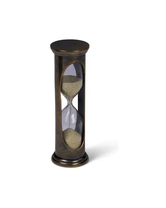 Brass sandtimer dekoration