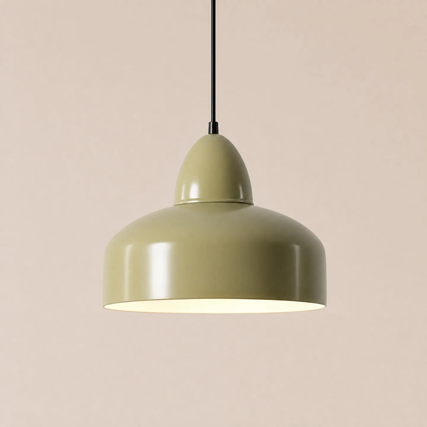 Mille Hängeleuchte, pistazie, 1-flammig - ALDEX - Wohnzimmer - Industrielles Design - Metall - Einflammig