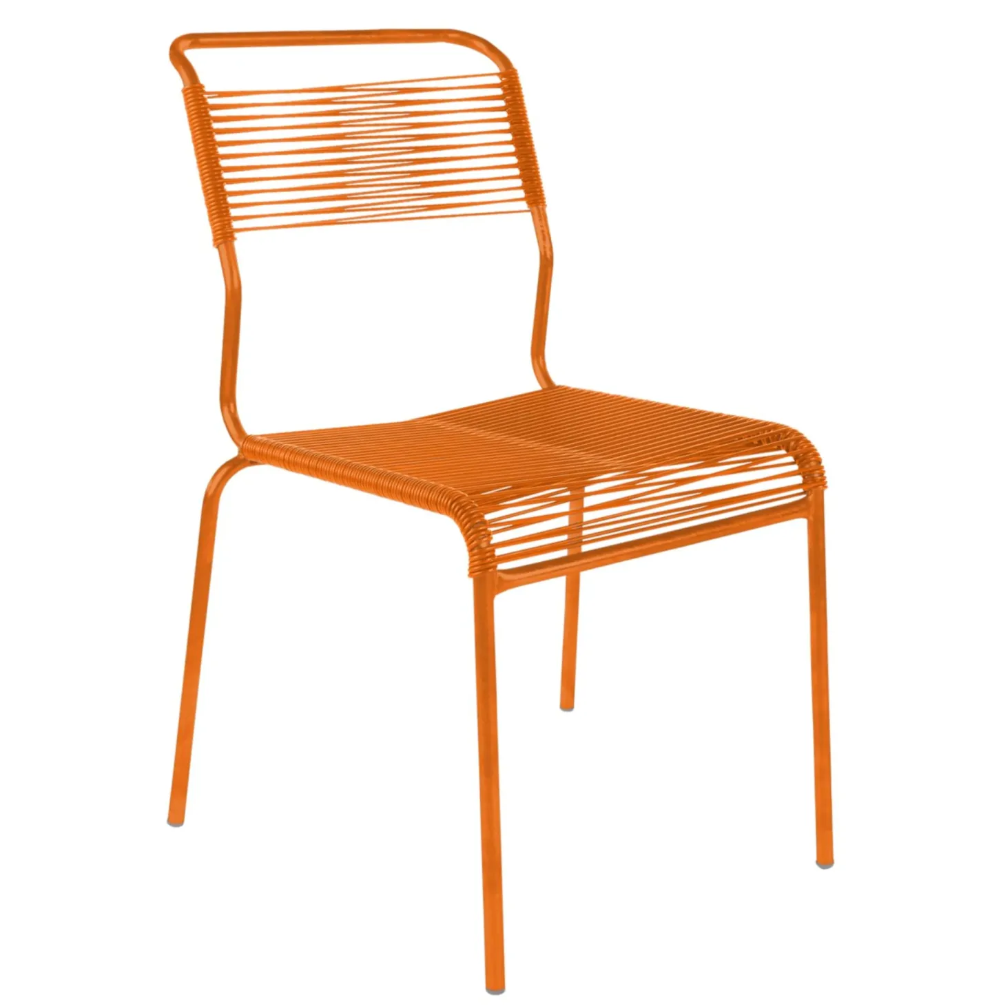 Schaffner Spaghetti-Stuhl Säntis Orange | Schubiger Möbel