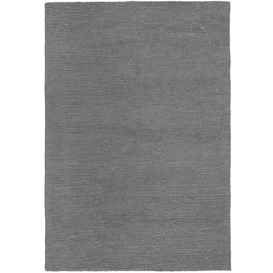 Teppich Vonji natur Einfarbig Wolle 160 x 230 cm