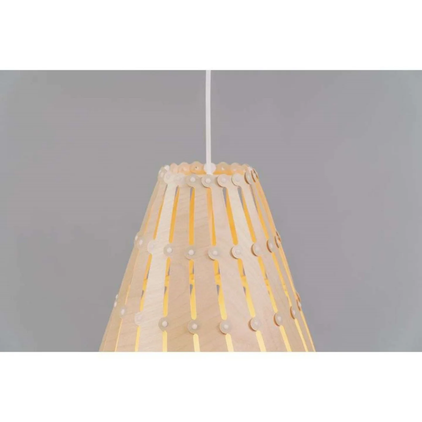 Ebb Drop Pendelleuchte Natural - David Trubridge - Wohnzimmer - Holz