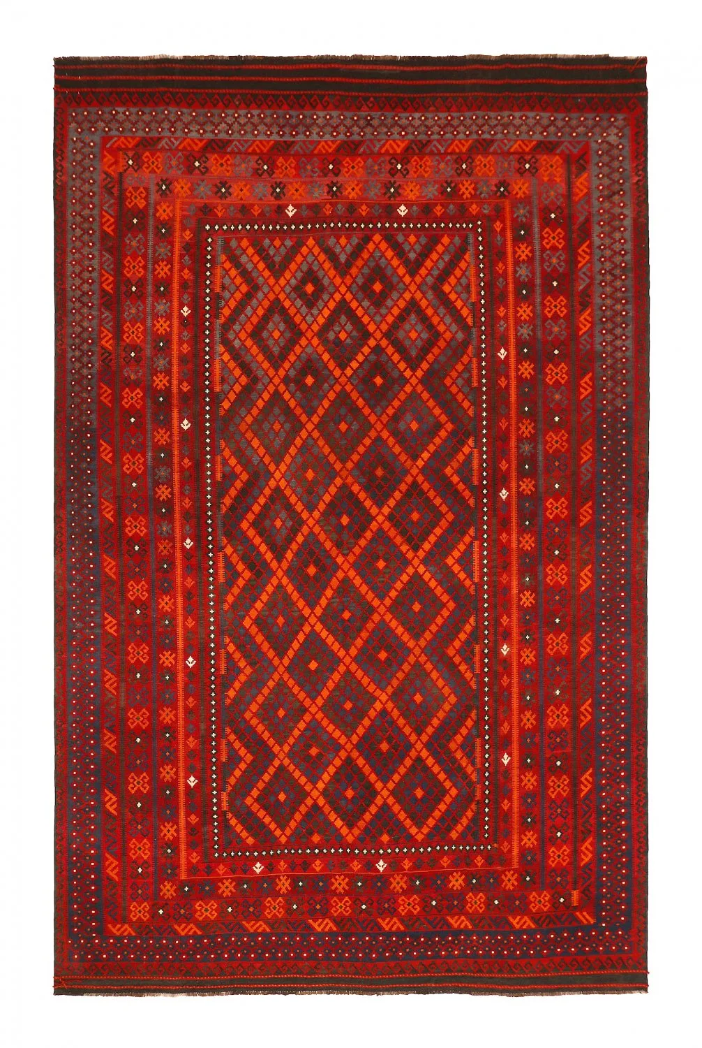 Orientalsk kelimteppe 410 x 269 cm (Størrelse: 410 x 269 cm)