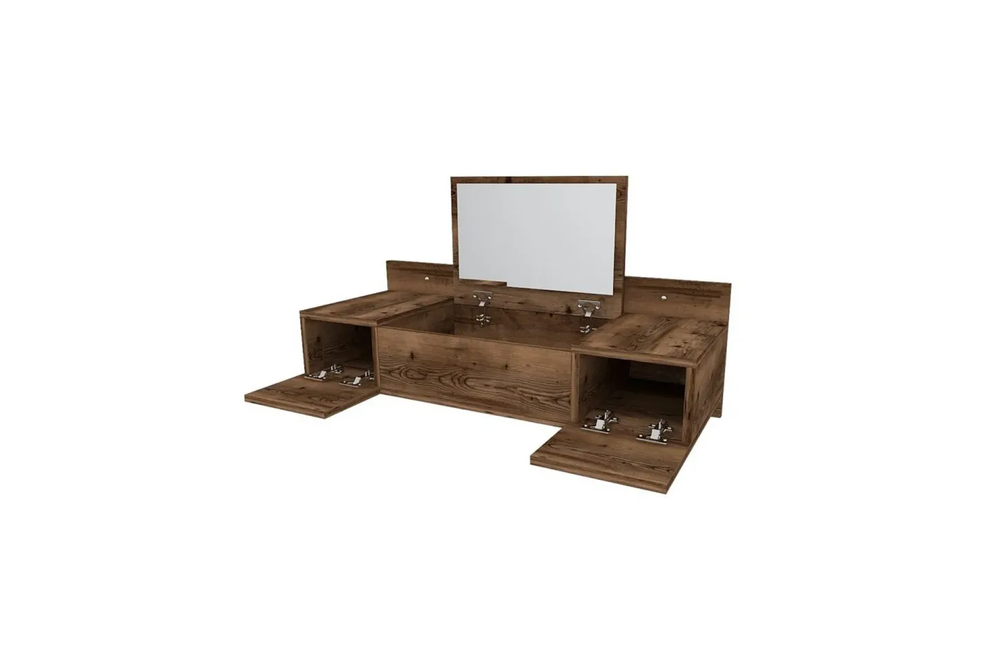 Andifli Sminkbord 100 cm - Brun