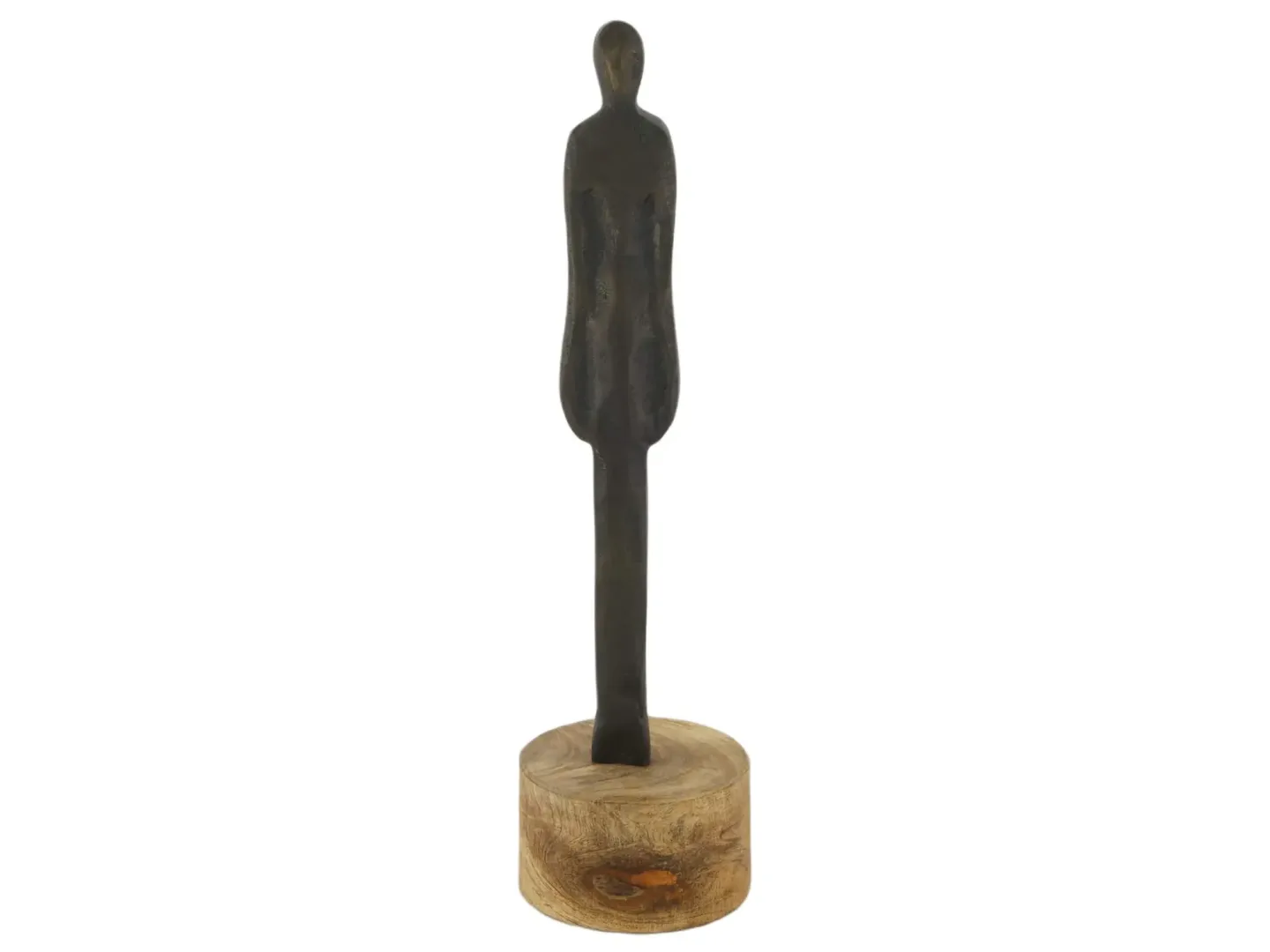 Decofinder Figur Mensch Schwarz H: 31 cm | Schubiger Möbel