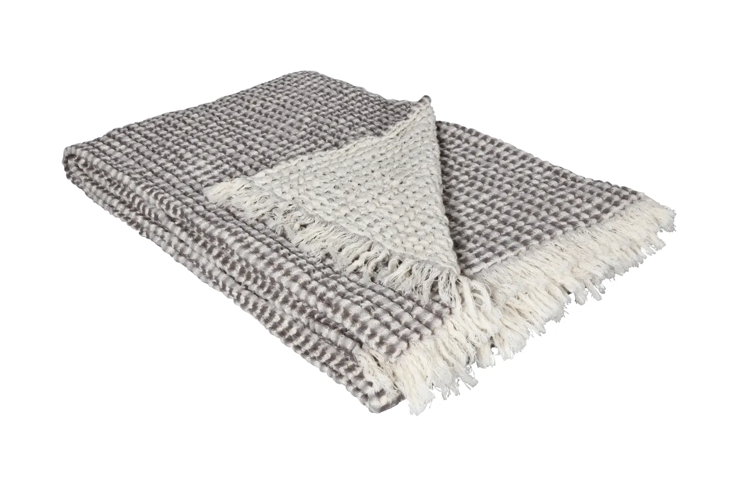 Eskitex AG Plaid Antigua 130x200 cm Grau | Schubiger Möbel