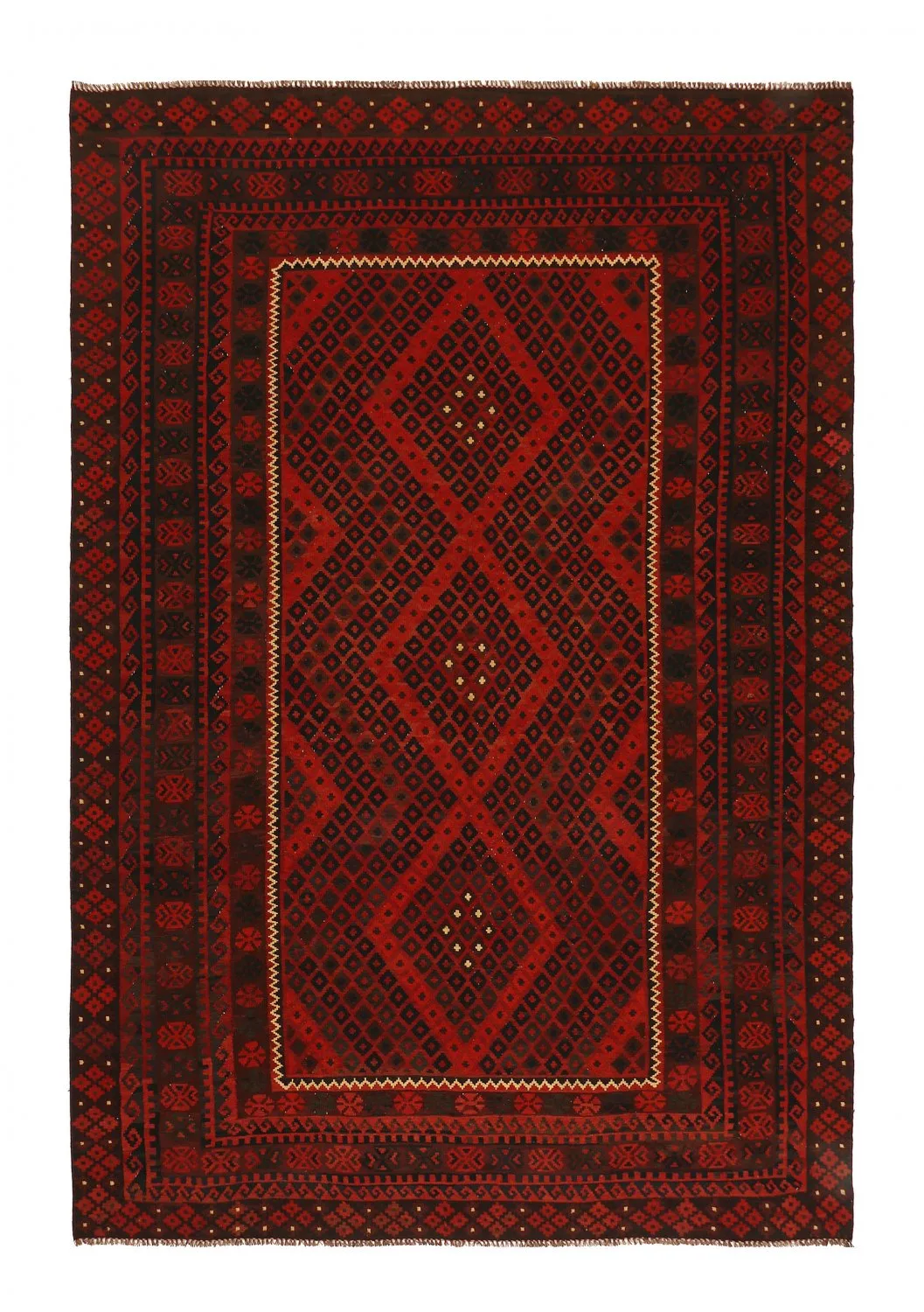 Orientalsk kelimteppe 393 x 264 cm (Størrelse: 393 x 264 cm)