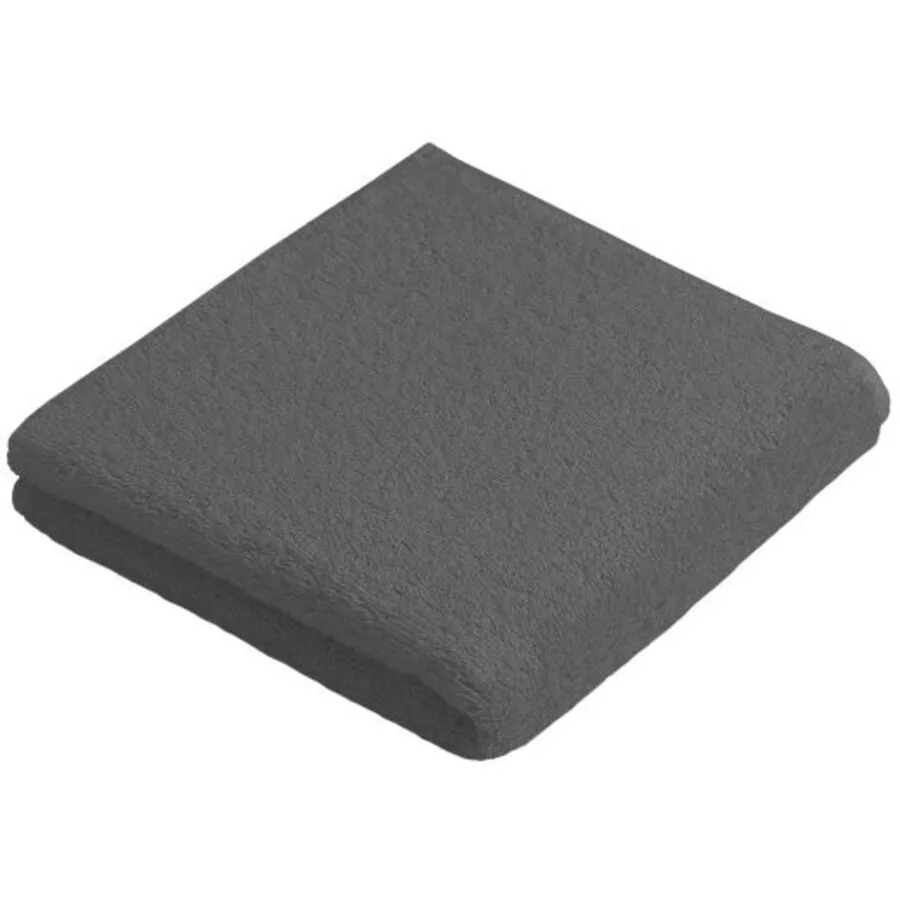 Vossen Handtuch New Generation dunkelgrau Baumwolle